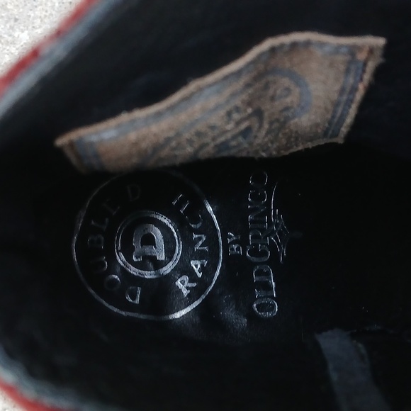 Double D by Old Gringo Tahoma Black Wine Sz 9 - Picture 12 of 16